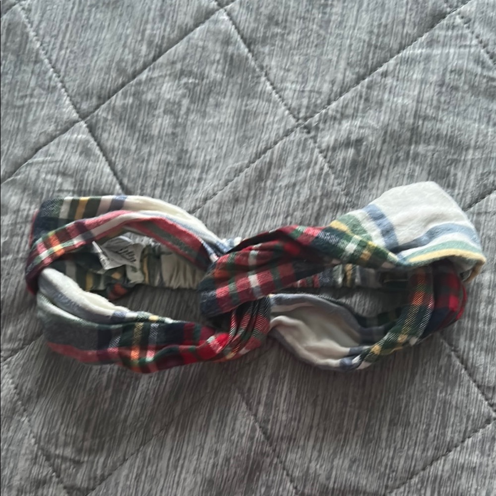 Aerie Plaid-Inspired Twisted Headband